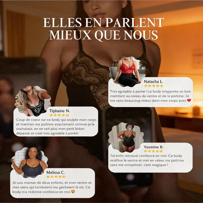 Body Sculptant en Dentelle Version Culotte